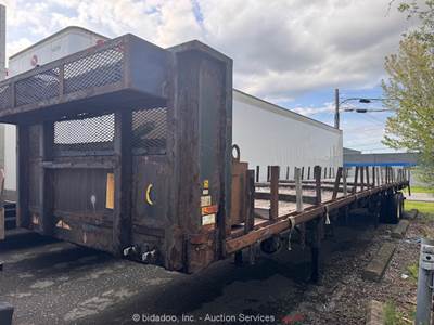 2015 Great Dane GPA248 48' T/A Flatbed Equipment Trailer Flat Deck A/R bidadoo