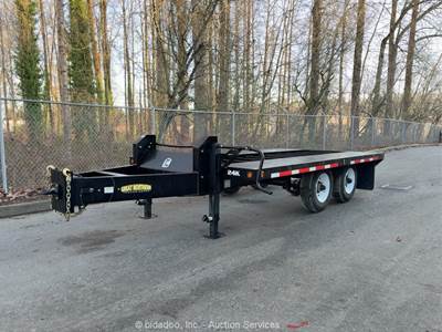 2022 Great Northern 14' Utility Equipment Car Hauler Deckover Trailer bidadoo
