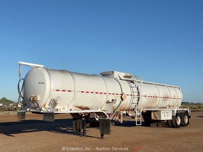 2006 Heil DOT407 8,400 Gallon Aluminum Crude Oil Tanker T/A Trailer bidadoo
