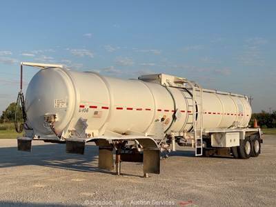 2008 Heil DOT407 8,400 Gallon Aluminum Crude Oil Tanker T/A Semi Trailer bidadoo