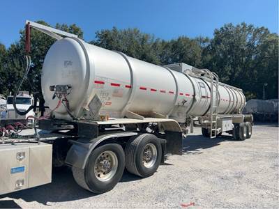 2007 Heil DOT407 8,400 Gallon T/A Crude Oil Tanker Semi Tractor Trailer bidadoo