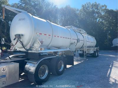 2005 Heil DOT407 8,400 Gallon T/A Crude Oil Tanker Semi Tractor Trailer bidadoo