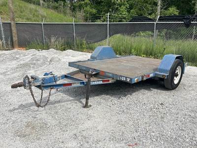 2016 Hudson Bros HD10 10' S/A Equipment Utility Tilt Deck LED Trailer bidadoo