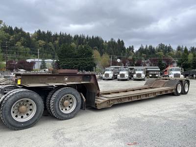 Hyster T/A 20' Lowboy Trailer Equipment Cargo Machine Hauler Honda bidadoo