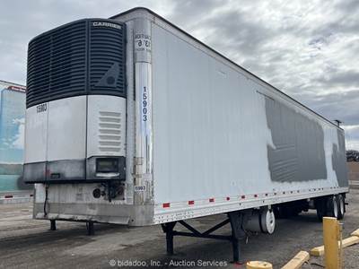 2007 Hyundai Translead T/A  48' Enclosed Cargo  Reefer Trailer bidadoo -Repair