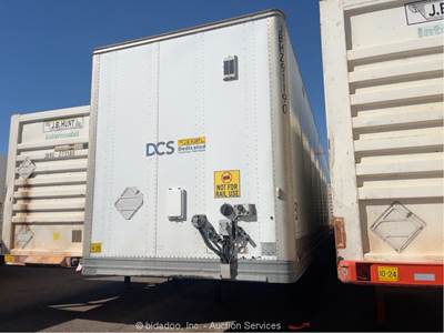 2014 Hyundai VC2530152 53' T/A Dry Van Enclosed Cargo Trailer Liftgate bidadoo