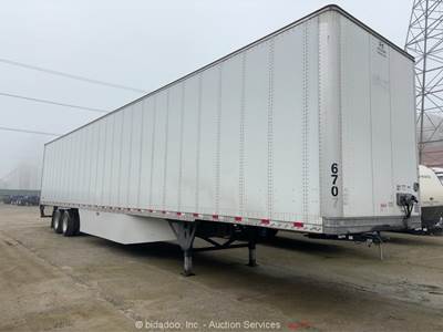 2023 Hyundai VC2530152-AJS 53' Dry Van Semi Enclosed Delivery Trailer bidadoo