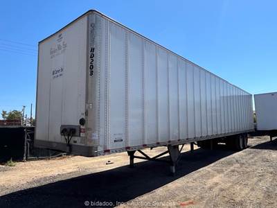 2019 Hyundai VC2530152-AJS T/A 53' Dry Van Enclosed Box Semi Trailer bidadoo