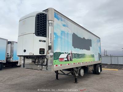 2014 Hyundai Translead VR1280141-AFR 28' S/A Reefer Van Liftgate Trailer bidadoo