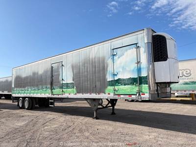 2013 Hyundai VR1480142-ARS 48' T/A Reefer Thermo King Cargo Van Trailer bidadoo