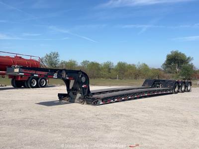 2018 Kalyn Siebert KSHRG-3-55T Tri/A 53' RGN Low Boy Trailer Pony Motor bidadoo