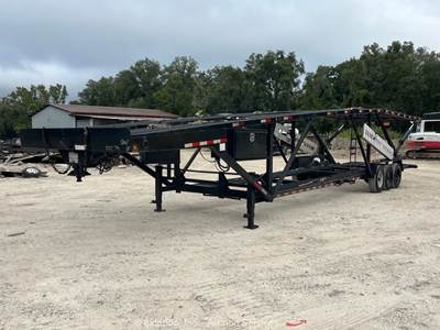 2016 Kaufman Car Hauler 25K 44’ 5 Car Transport Trailer Hotshot Rig bidadoo