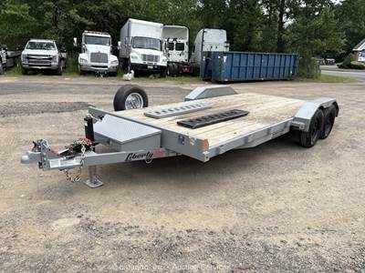 2026 Liberty LC7K 18' Car Hauler Auto Transport Vehicle Flatbed Trailer bidadoo