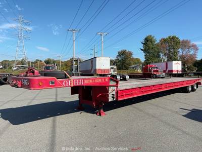 Landoll 660 T/A Hydraulic Tilt Deck Equipment Flatbed Ramp Trailer bidadoo