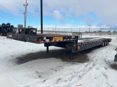 2015 Ledwell LW48HT2-10-PB Flatbed Trailer Tri-Axel Hydraulic Dove Tail bidadoo