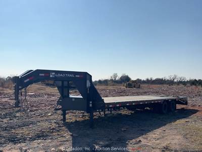 2024 Load Trail GP Series 32' T/A Gooseneck Deckover Trailer Ramps Deck bidadoo