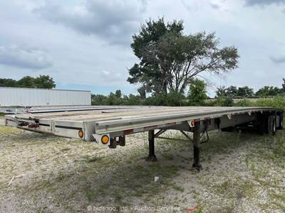 2008 MAC Road Warrior T/A 48' Flatbed Trailer Stake Pocket Air Aluminum bidadoo