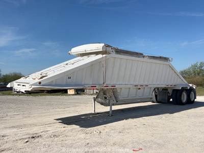 2007 Manac SBD240 40' Belly Dump Semi Transport Hopper Trailer T/A bidadoo