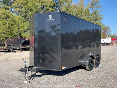 2024 Nationcraft 7X14TA2 14' T/A Enclosed Cargo Utility Work Trailer bidadoo