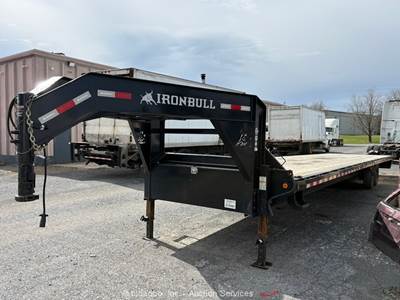 2026 Norstar Trailers 40' T/A Gooseneck Equipment Flatbed Trailer bidadoo