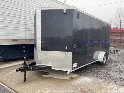 2025 Quality Cargo 7X14SA 18' Enclosed Concession Vending Trailer S/A bidadoo