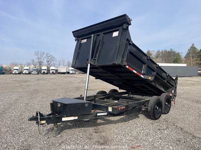2026 Quality Steel 8314CJD14K 14' T/A Hydraulic Dump Trailer bidadoo -Repair