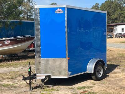 2026 Rock Solid Cargo L.S-CL-D5 8’ S/A Enclosed Cargo Box Trailer bidadoo -New