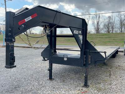 2024 Stryker GNLW40-20 40' 12K T/A Gooseneck Trailer Straight Deck LoPro bidadoo