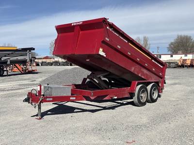 2024 Southland SL714-14KHS T/A Hydraulic Dump Tilt Hauler Tarp Trailer bidadoo