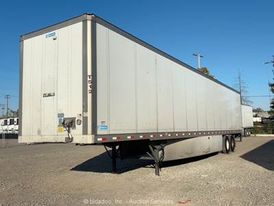2019 Stoughton ZGPVW-535T 53' T/A Dry Van Box Enclosed Cargo Trailer bidadoo
