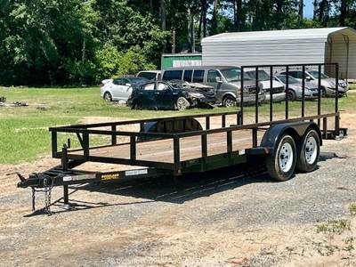 2026 Superior 2616-ELITE 16’ T/A Light Duty Utility Ramp LED Trailer bidadoo