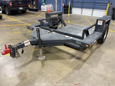 2022 Triple L 4610 S/A 10' Hydraulic Drop Deck Flatbed Hauler Trailer bidadoo