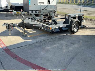 2022 Triple L 4610 10' S/A Hydraulic Drop Deck Flatbed Utility Trailer bidadoo