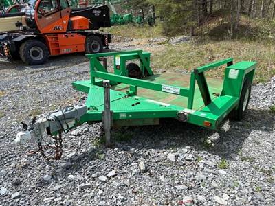 2022 Triple L 4610 10' S/A Hydraulic Drop Deck Flatbed Utility Trailer bidadoo