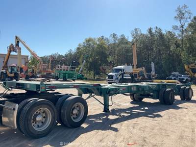 2023 ttsa 40' T/A Extendable Chassis Container Intermodal Trailer bidadoo