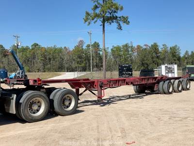 2023 ttSA 45' Tri-Axle Container Intermodal Extendable Chassis Trailer bidadoo