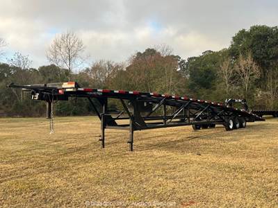 2025 Texas Pride CA85021KGN 50’ 4 Car-Hauler Hot Shot Wedge Trailer bidadoo