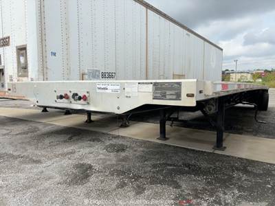 2019 Transcraft 554 C 48x102 T/A 48' Flatbed Utility Equipment Trailer bidadoo