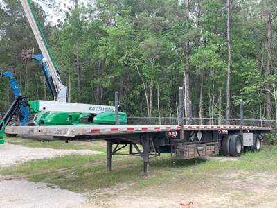 2006 Transcraft Eagle 53' T/A Flatbed Equipment Utility Hauler Trailer bidadoo