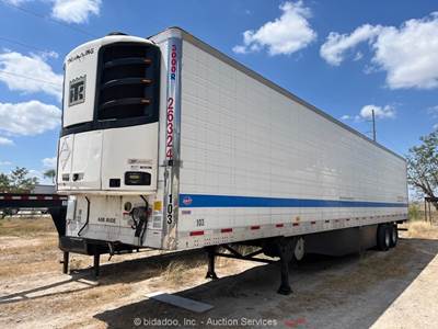 2018 Utility 3000R 53' T/A Enclosed Refrigerated Thermo King Trailer bidadoo