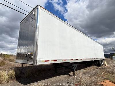 2003 Utility 53' Trailer T/A Dry Van Enclosed Delivery Cargo Box bidadoo