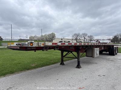 2007 Utility FS2CHA T/A Flatbed Delivery Cargo Forklift Tractor Trailer bidadoo