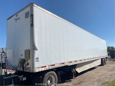 2015 Utility VS2DX 53' T/A Enclosed Dry Van Delivery Box Semi Trailer bidadoo