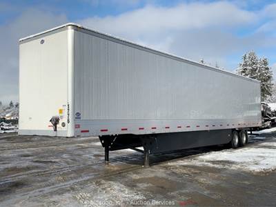 2025 Utility VS2DX 53' T/A Enclosed Dry Van Delivery Box Cargo Trailer bidadoo