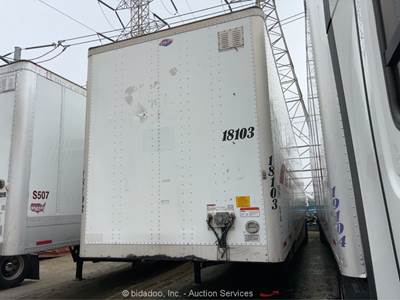 2018 Utility VS2DX 53' T/A Dry Box Van Enclosed Cargo Delivery Trailer bidadoo