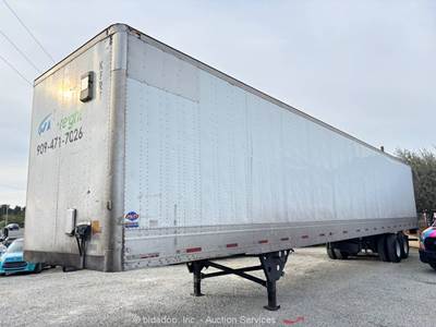 2018 Utility VS2DX 53' T/A Dry Van Enclosed Delivery Cargo Box Trailer bidadoo
