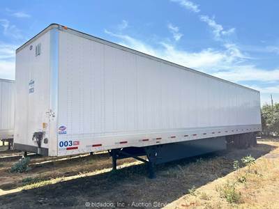 2025 Utility VS2DX TA 53' Dry Van Enclosed  Cargo Delivery Box Trailer bidadoo