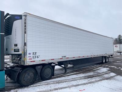 2016 Utility VS2RA T/A 53' Reefer Van Delivery Trailer Carrier 7500 A/R bidadoo