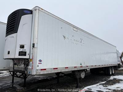 2013 Utility VS2RA T/A 48' Carrier X2 Refrigerated Reefer Van Trailer bidadoo