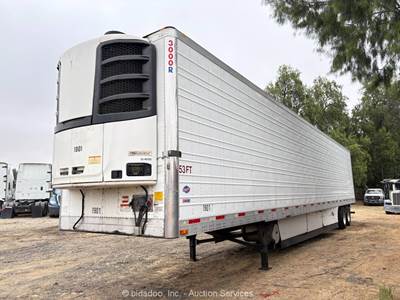 2019 Utility VS2RA 53' T/A Cargo Reefer Van Delivery Thermo King Trailer bidadoo